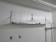 4FT WIN-HOLT ALUMINUM WALL SHELVES