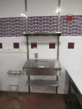 S/STEEL RECEIVING DESK