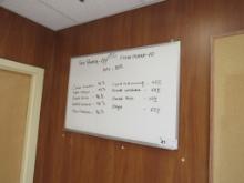 DRY ERASE BOARD