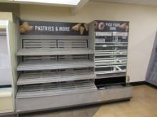 39-INCH GLASS-DOOR WALL BAKERY W/6FT SHELVING