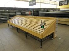8FT SLANT PRODUCE TABLES