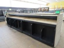 16FT PRODUCE SHELVING WITH 5 CARTS