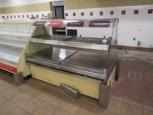 6FT HARDT 2-DECK HOT DELI CASE - NO REAR DOORS