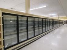 ZERO ZONE RVZC30 FREEZER DOOR CASES 2010 ELEC DEFROST - SOLD BY THE DOOR - REMOTE NO COMPRESSOR