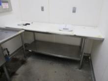 78-INCH POLYTOP TABLE - 24IN DEEP