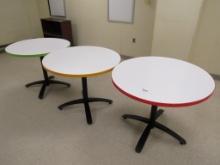 36-INCH ROUND TABLES
