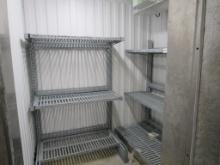 GALVANIZED COOLER SHELVING - SOLD BY THE OPENING