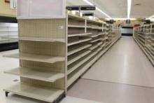 MADIX GONDOLA SHELVING 75IN TALL 22/20 - 88FT - SOLD BY THE FOOT