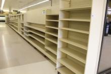 MADIX WALL SHELVING 81IN TALL 22/20 - 87FT - SOLD BY THE FOOT