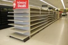 MADIX GONDOLA SHELVING 75IN TALL 22/20 - 84FT - SOLD BY THE FOOT