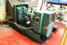 ONAN 35KW GENERATOR 1216 HRS. NATURAL GAS 35EK67125C W/ TRANSFER SWITCH