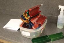LOT OF COIN ROLL SORTER TRAYS