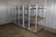 4FT 3 TIER ALUMINUM COOLER CARTS