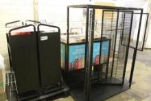 LOT OF MISC. WIRE RACK DISPLAYS