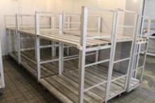 5FT 2 TIER ALUMINUM COOLER CARTS
