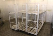 5FT 2 TIER ALUMINUM COOLER CARTS