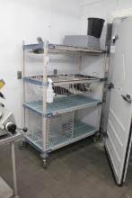 METRO MAX RACK ON CASTERS 4FT X 24IN
