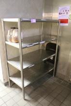 4FT STAINLESS STEEL COOLER RACK