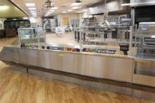 2014 HILL PHOENIX HOT DELI COUNTER 10FT