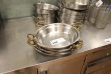 STAINLESS STEEL DECORATIVE INSERT BOWLS