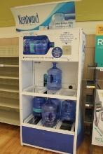 WATER BOTTLE DISPLAY