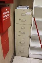 4 DRAWER FILE CABINET