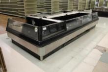 2014 HILL PHOENIX OWIZ ISLAND FROZEN FOOD W/ END CAP BUNKER CASES - REMOTE COOLED NO COMPRESSOR