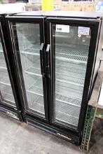 TRUE GDM-30-LD SELF CONTAINED 2-DOOR COOLER