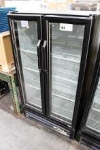 TRUE GDM-30-LD SELF CONTAINED 2-DOOR COOLER