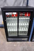 TRUE GDM-33SSL-54-LD SELF CONTAINED 2-SLIDE DOOR COOLER
