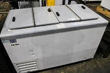 NEW SCRATCH & DENT FLOOR DISPLAY MODEL EXCELLENCE 54IN. SELF CONTAINED ICE CREAM DIPPING CABINET 202
