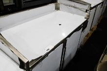 NEW PREPRITE PPT602C-6001 5FT SELF CONTAINED 2-DOOR WORKTOP COOLER