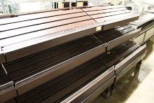 4FT 3-SLANT SHELF BAKERY DISPLAYS