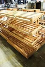 4FT ROLLING 4-TIER BAKERY DISPLAYS
