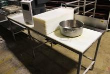 8FT POLYTOP WORKTOP TABLE