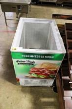 29X21 ROLLING OPEN AIR SPOT MERCHANDISER COOLER