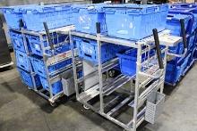 CANNON CART TOTE PICKING CART - TOTES INCLUDED