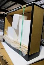 NEW 53IN. CHEESE SHELVING UNIT KR MUR-SHF BSB-X