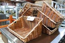 1 LOT - (8)DISPLAY BASKETS
