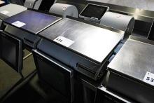 METTLER TOLEDO PACT-M SCALE/PRINTER - MISSING PRINTER SIDE PANEL