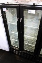 TRUE GDM-30-LD 2-DOOR SELF CONTAINED COOLER