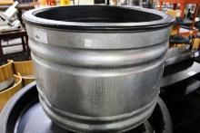 36IN ROUND ICE DOWN TUB ON CASTERS