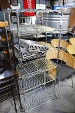 23IN. 6-SHELF & 5-SHELF METRO RACKS
