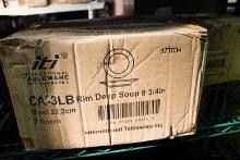 NEW BOX ITI 8-3/4IN SOUP BOWLS (2DZ)