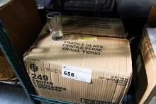 NEW BOX LIBBEY 249 5OZ. SIDE WATER GLASSES (6DZ)