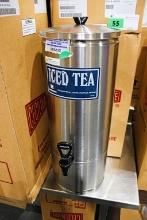 NEW CECILWARE S-5 STAINLESS STEEL 5-GALLON ICED TEA DISPENSER