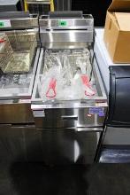 NEW 2022 MIGALI C-F40-NG NATURAL GAS DEEP FRYER