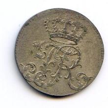 Germany/Prussia 1753-F silver 1/24 thaler lustrous XF