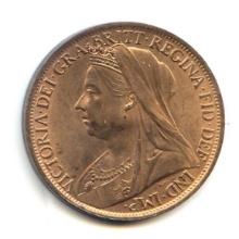 Great Britain 1901 penny BU