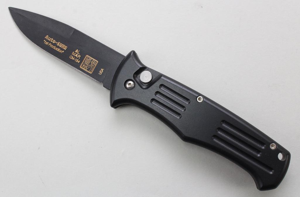 Al-Mar Auto S.E.R.E. 1st Production push button auto knife.